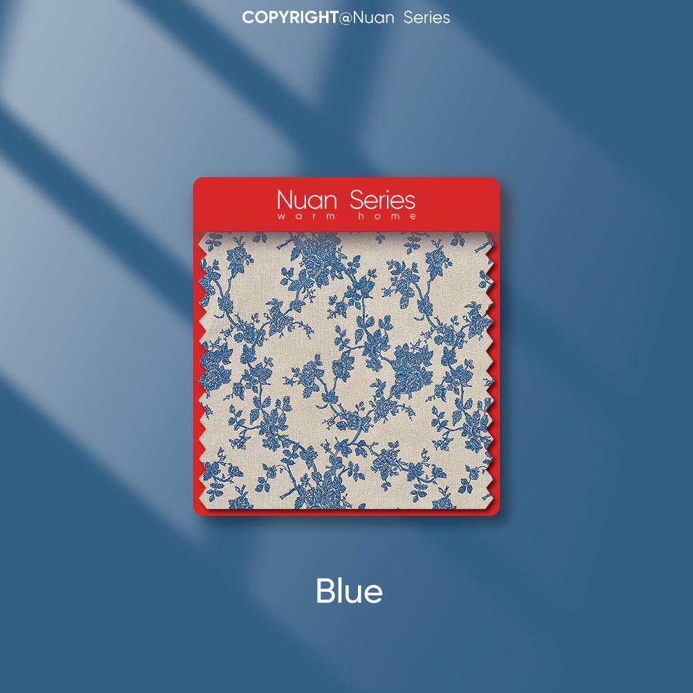 

1 шт. Серия Nuan Сельский стиль Ретро Цветочная Настольная дорожка Инстаграм-стиль Синий Хлопок Лен Настольная дорожка для Обеденного стола Кухонный декор Домашний декор W30cm x L140cm