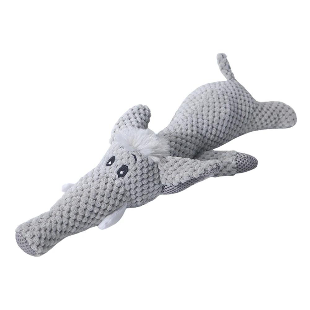 Animals Chew Dog Toys Interactive Toys Bite Resistant Invincible Dog Toys PP Cotton Cartoon Voice Function for Dog Puppy
