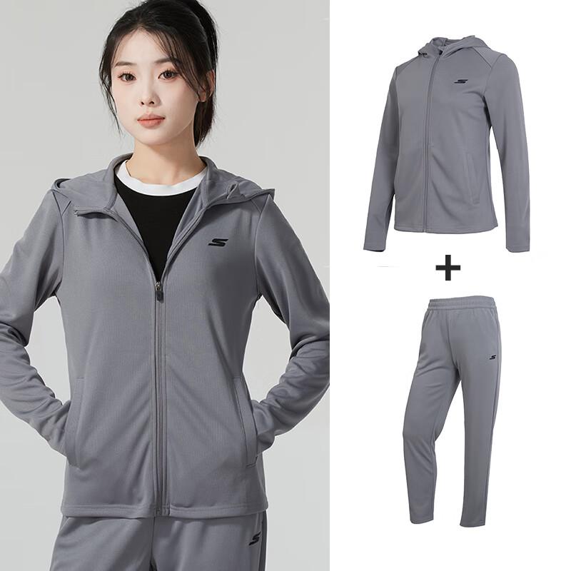 Skechers Women s Hooded Tracksuit Women S