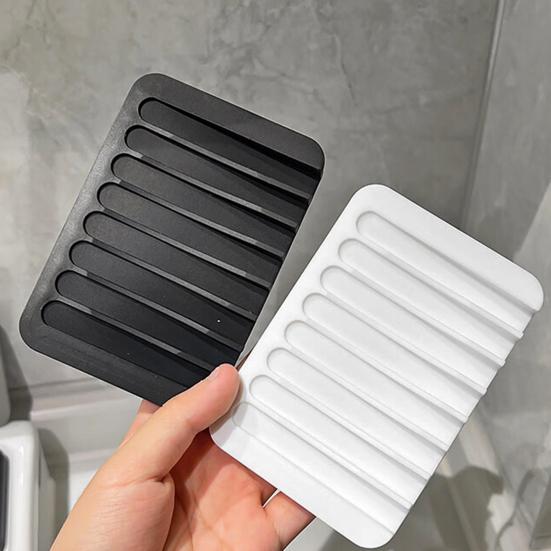 Suport pentru săpun, cu drenare automată rapidă, anti-alunecare, rezistentă la scurgeri, tavă de depozitare pentru săpun de baie, organizator pentru săpun, acasă, hotel, suport pentru săpun de bucătărie