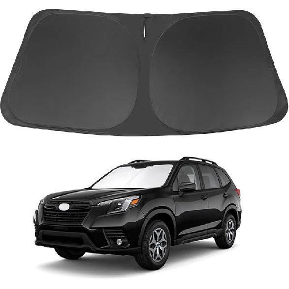 TINGLU Sun Shade For Tesla Model X Tesla X 2016-2024 2025 Accessories Windshield Sun Shade Window Shade UV Rays Protection Sun Visor Cover With