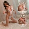 Chaomu Sexy Lingerie Bikini Nightclub Sexy Hollow Passion Uniform Temptation Strap Free Onesie Set