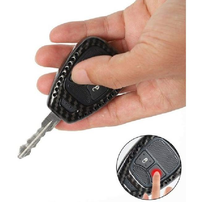 for Jeep Wrangler JK 2007-17 Key Fob Cover Case Shell Fob Protection Replacement