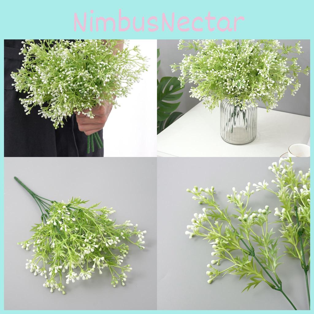 Snowberry Artificial Plant For Background Wall Greenery And Event Decoration