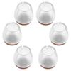 16Pcs Transparent PVC Table Chair Furniture Leg Non Slip Foot Cap Cups Cover Floor Protector