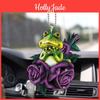 Neuer Spannender Grüner Frosch Autoanhänger Entzückender Acryl Schlüsselanhänger Heimdeko Zubehör