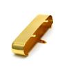 1Pc Brass Electric Guitar Neck Pickup Cover Chromeblackgold Shell For Replacement Protective Shield For Pickup
