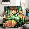 Ben 10 Theme Blanket Suitable For The Sofa Camping And Travel Made Of Soft Flannel Material An Ideal Gift For Occasions Such As Birthday