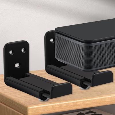 Ağır Hizmet Tipi Soundbar Duvar Montaj Braketi Düşmeye Karşı Dayanıklı Samsung Vizio LG Bose Hoparlörler Alçıpan Montajına Uygun