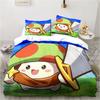3D Print Anime Game Legend Of Mushroom Pattern Duvet Cover Sets Comforter Bed Linen Gift Twin Queen King Size Romantic Home Gift