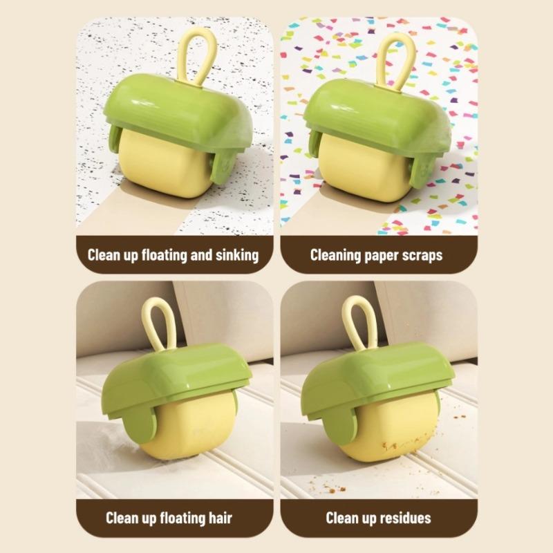 1pc Time-Saver Reusable Washable Lint Roller Portable Roller Clothes Pet Hair Remover Dust Removal Eliminator Brush Hair Sticky