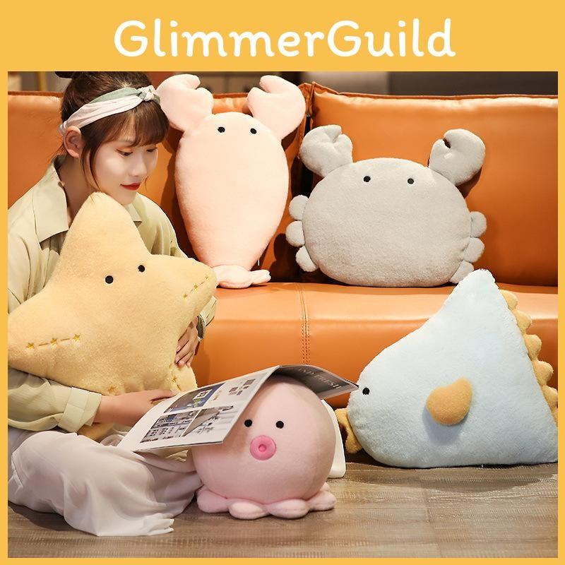 Octopus Star Crab Animal Plush Marine Organism Children Birthday Gifts Doll