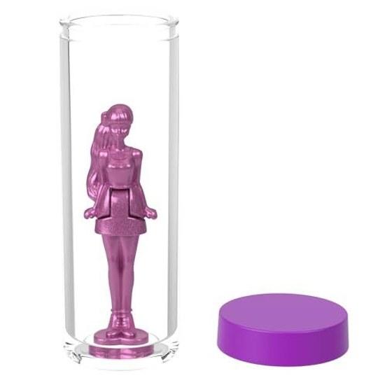Barbie Mini Land Color Reveal Surprise Pack Dress-Up DollHouse Micro Doll from 6 years old Pink HYF28