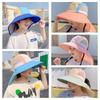 Sunscreen Baby Fisherman Cap UV Protection Wide Brim Bucket Hat Casual Kids Sun Hat  Summer