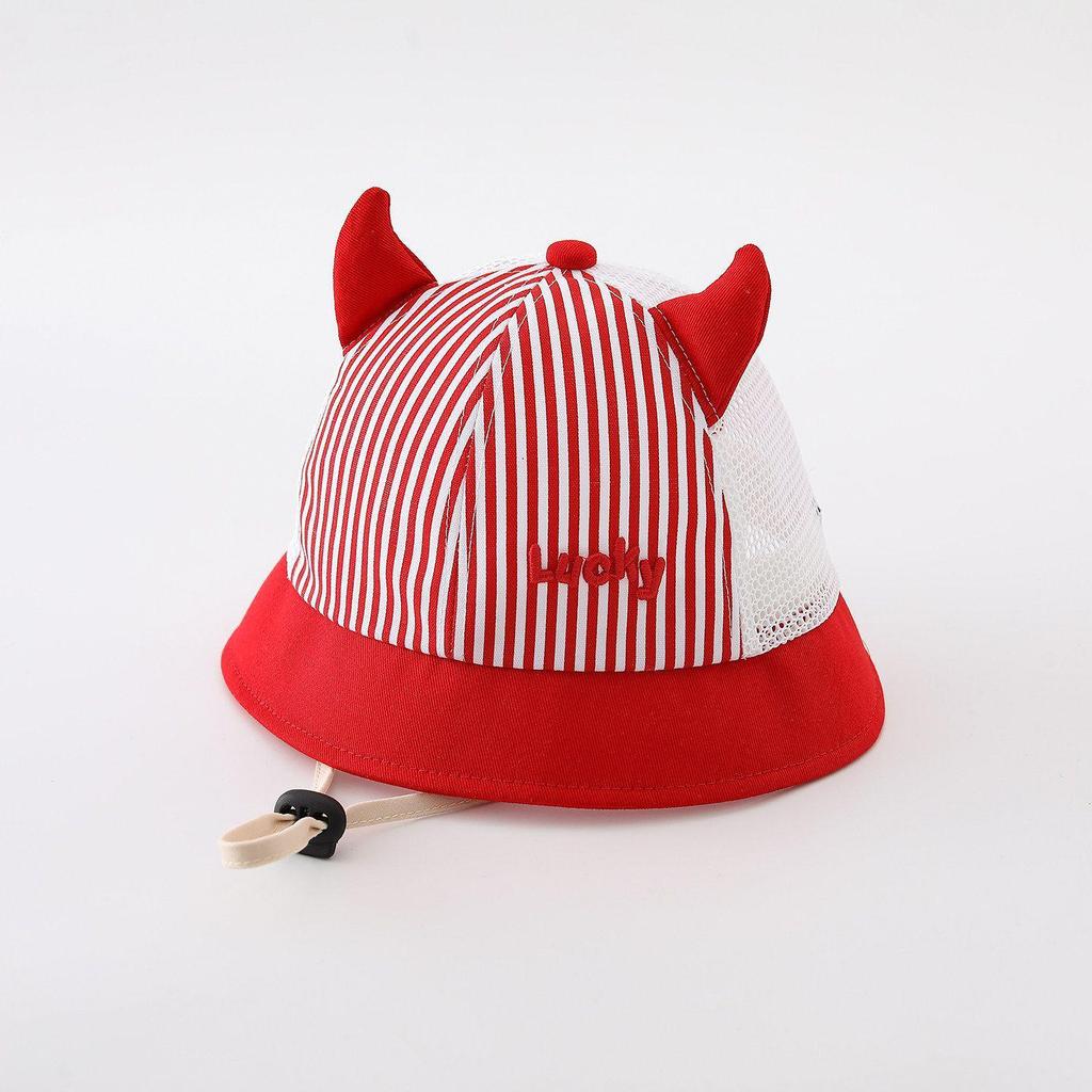 Breathable Mesh Summer Baby Bucket Hat - Sun Protection for Boys & Girls