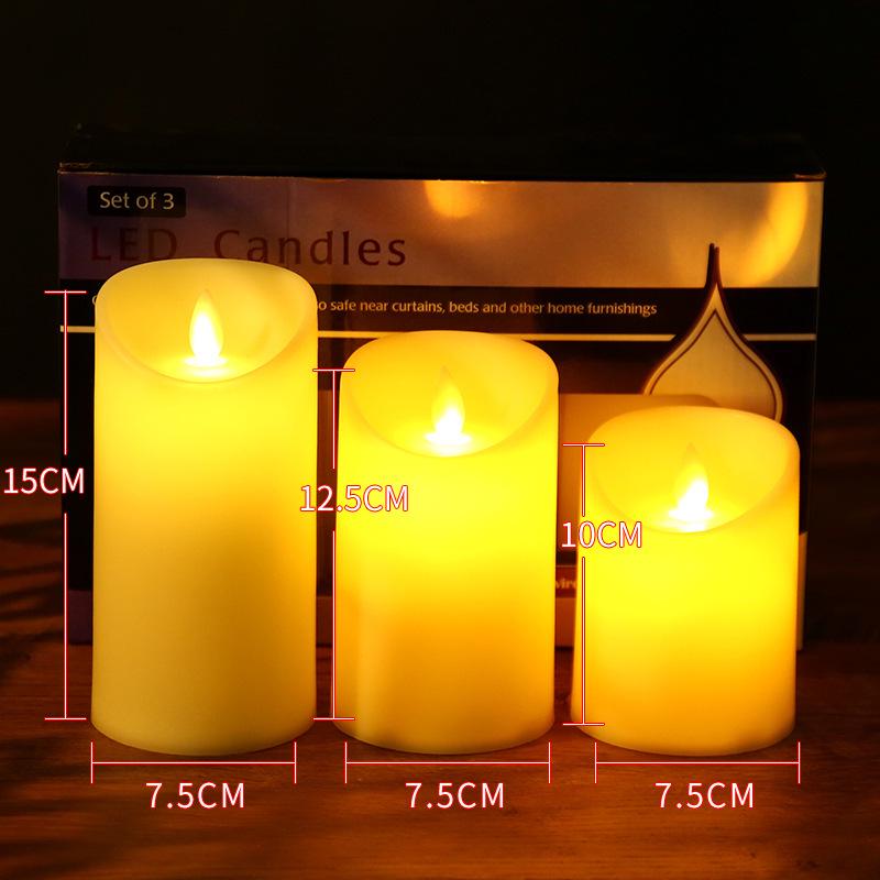 Cross-Border LED Candle Lights for Home, Weddings, and National Day Decor