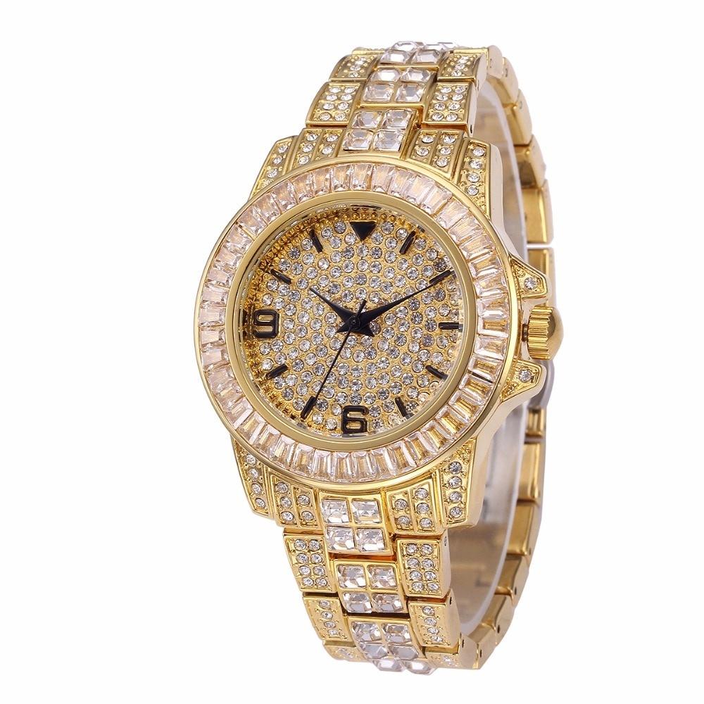 Lusso Missfox Impermeabile Diamond Watch Orologio femminile Full Diamond  Unisex Orologio al quarzo acquista in modo economico — spedizione gratuita,  recensioni reali con foto — Joom