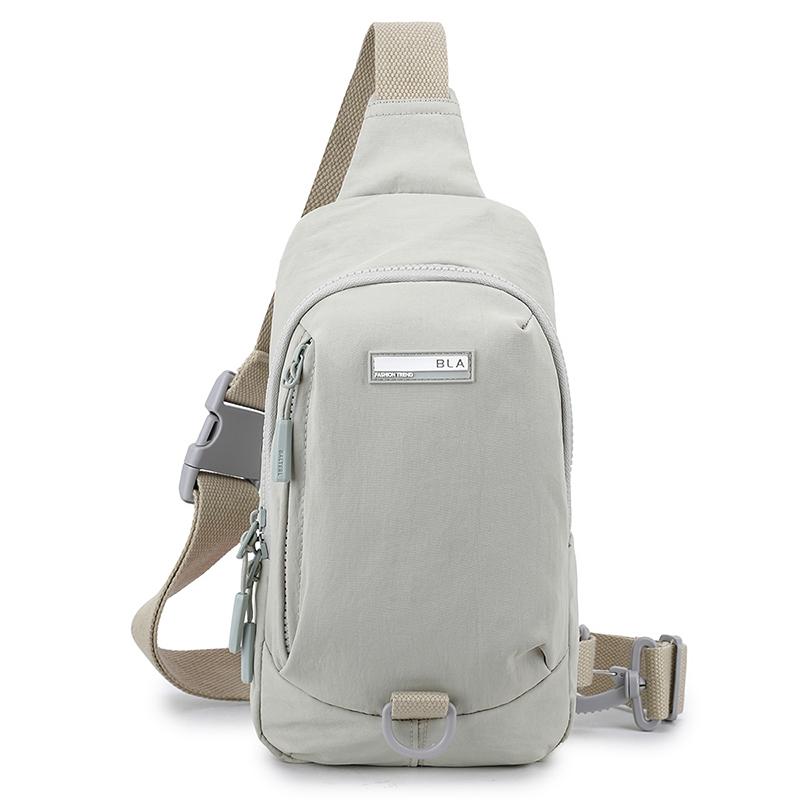 

Женская нагрудная сумка нейлоновая сумка через плечо сумка-кроссбоди для мамы светло-зеленый