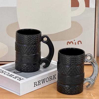 Creative Ceramic Cup Large Capacity Ceramic Cup New Strange Mug Ceramic Cup Water Cup Ceramic Deformed Cup