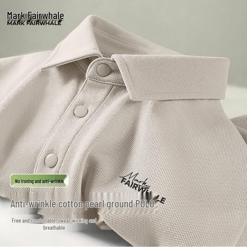 MARK FAIRWHALE Men s Premium Pique Short Sleeve Polo Shirt 3XL