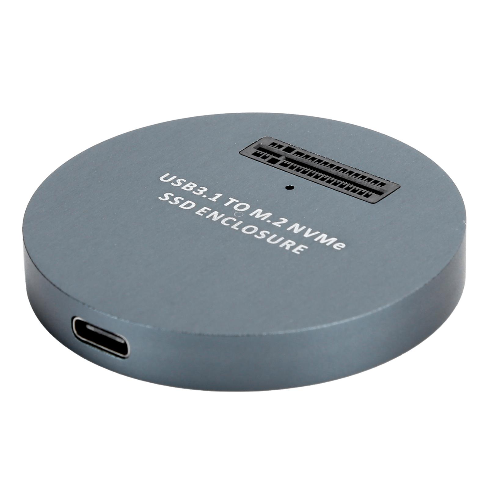 

Кабель-адаптер для корпуса жесткого диска NVME - USB3.1 Внешний Gen2 Reader SSD ConverterGray (Нет серый