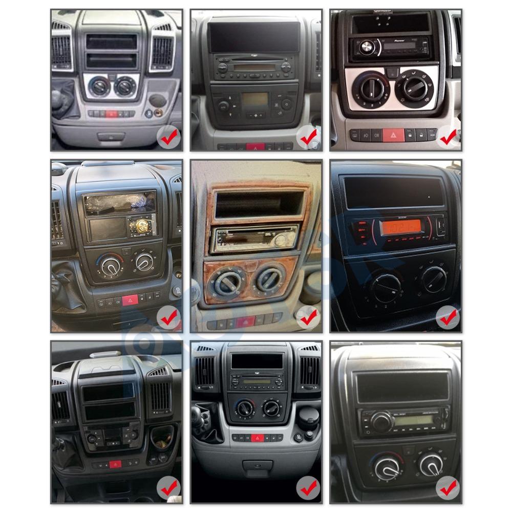 Android Car Radio for Fiat Ducato 3  Peugeot Boxer 2  Citroen Jumper 2 2006 - 2022 2 Din Multimedia Carplay Navigation GPS WIFI Head Unit 4+64GB