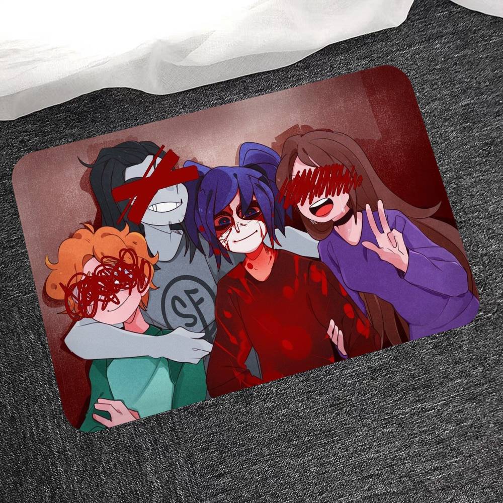 Game S-SallyS F-Face Room Mats Anti-slip Absorb Water Long Strip Cushion Bedroon Mat Household Carpets