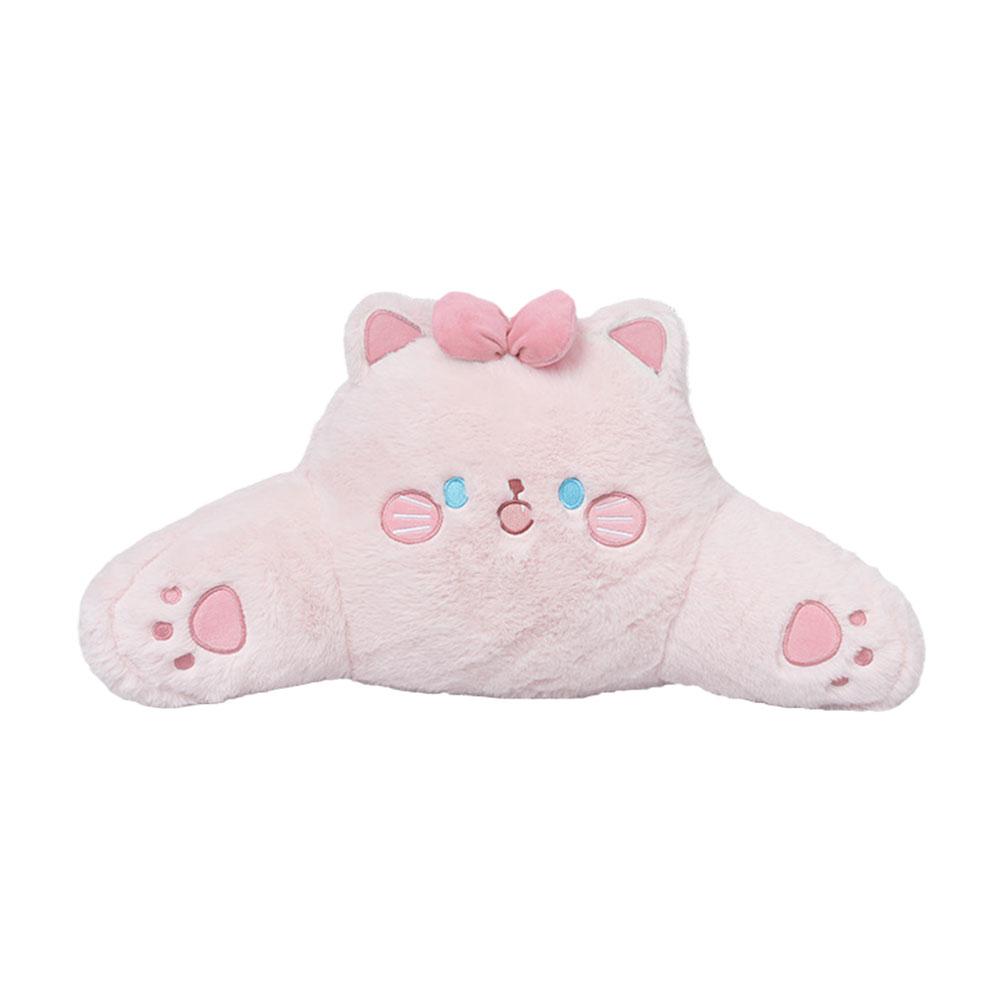 Poduszka samochodowa na szyję Słodka pluszowa kokardka z kreskówek Niedźwiedź Poduszka podróżna na szyję Poduszka zagłówek Akcesoria do wnętrza samochodu Kawaii