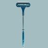 Multi-Use Long-Handled Screen & Glass Cleaning Brush with Squeegee