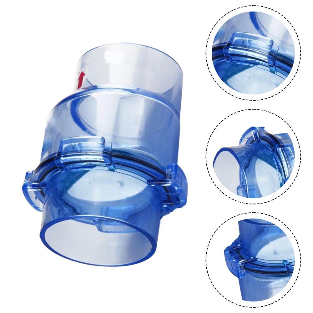 Aquarium Check Valve 50MM PVC Check Valve Maintenance Efficiency Versatile Application Visual Flow Monitoring 50MM