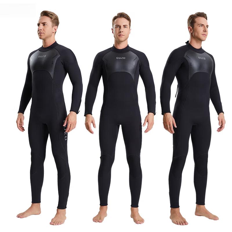 WEZHO Women's 3mm Long Sleeve Full Wetsuit