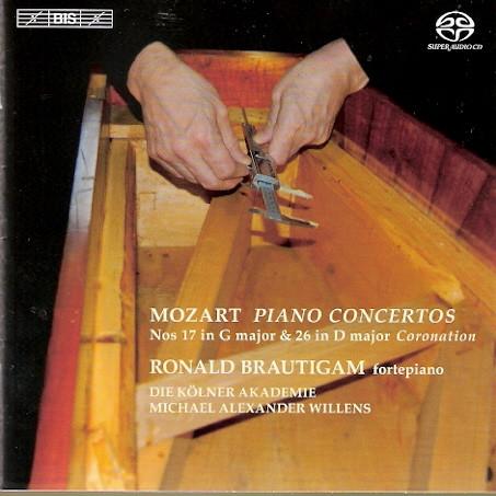 

CD RONALD BRAUTIGAM, DIE KOLNER AKADEM - Mozart: Piano Concertos Nos 17 In G BIS1944SACD BIS 2012 Sweden Classical Used