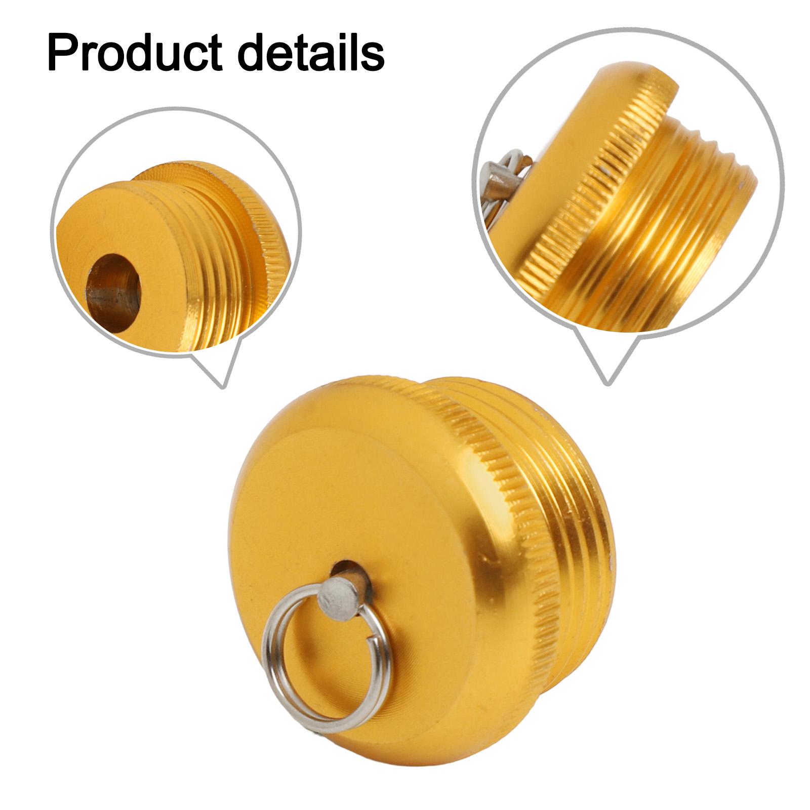 Enhance Your Fishing Experience with High Quality Aluminum Alloy End Cap 17.5mm