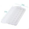 Ice Cube Tray Press Trays for Freezer Chocolate Chilled Drinks Juice 24 Grids pink
