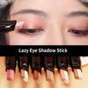 New 2 In 1 Velvet Eye Shadow Stick Lazy Eyes Make Up Double Gradient Professional Waterproof Shimmer Metallic Eyeshadow Women
