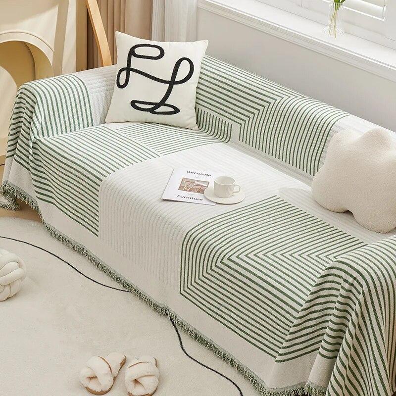 Blanket Universal Dustproof and Cat Scratch Proof Cover Cloth Sofa Blanket Home Deco Sofa Towel Blanket Chenille Couch Cover