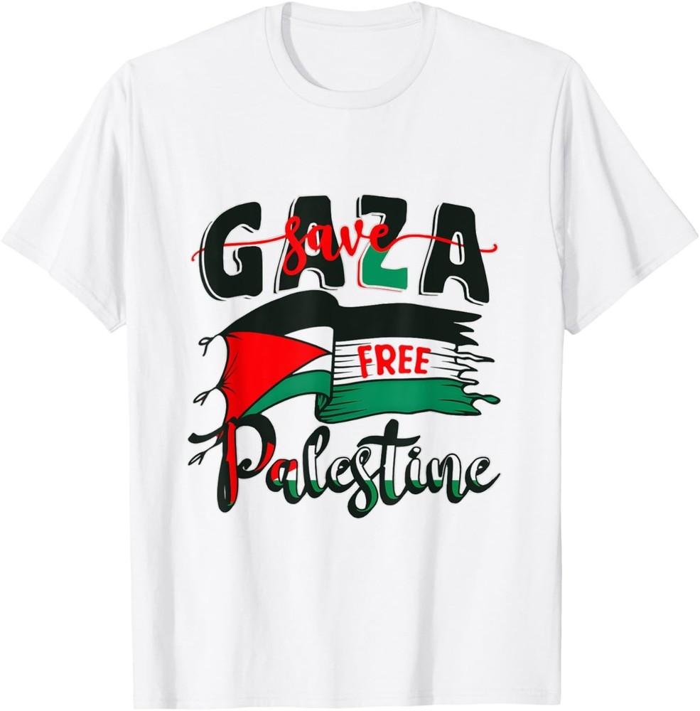 

Free Gaza Bird Symbol Free Palestine Men s Unisex T-Shirt XXXXL
