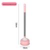 Guan Zhuojia Powerful Plastic Toilet Plunger Set