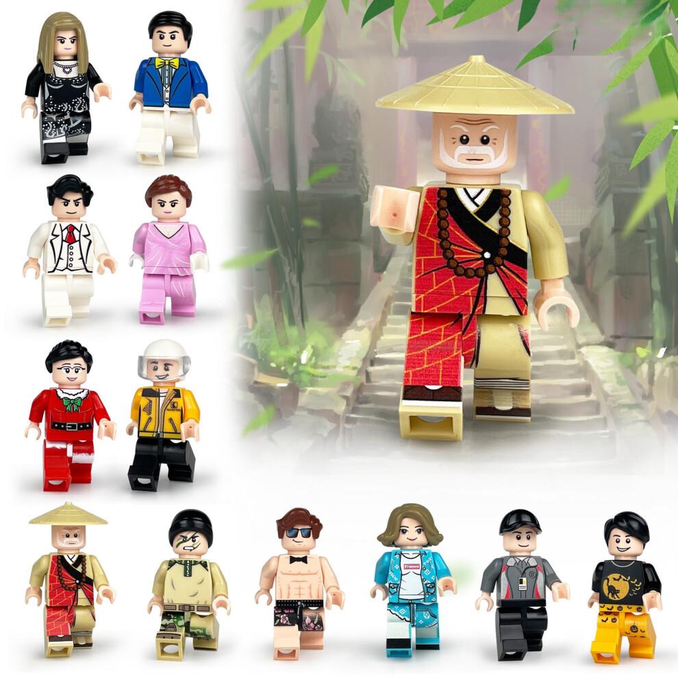 12 PCS Diverse Careers Trendy Lifestyle Actor Business Man Building Block Gift for Children