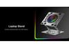Justerbart Aluminiumstativ för Laptopkylare med RGB-belysning X16