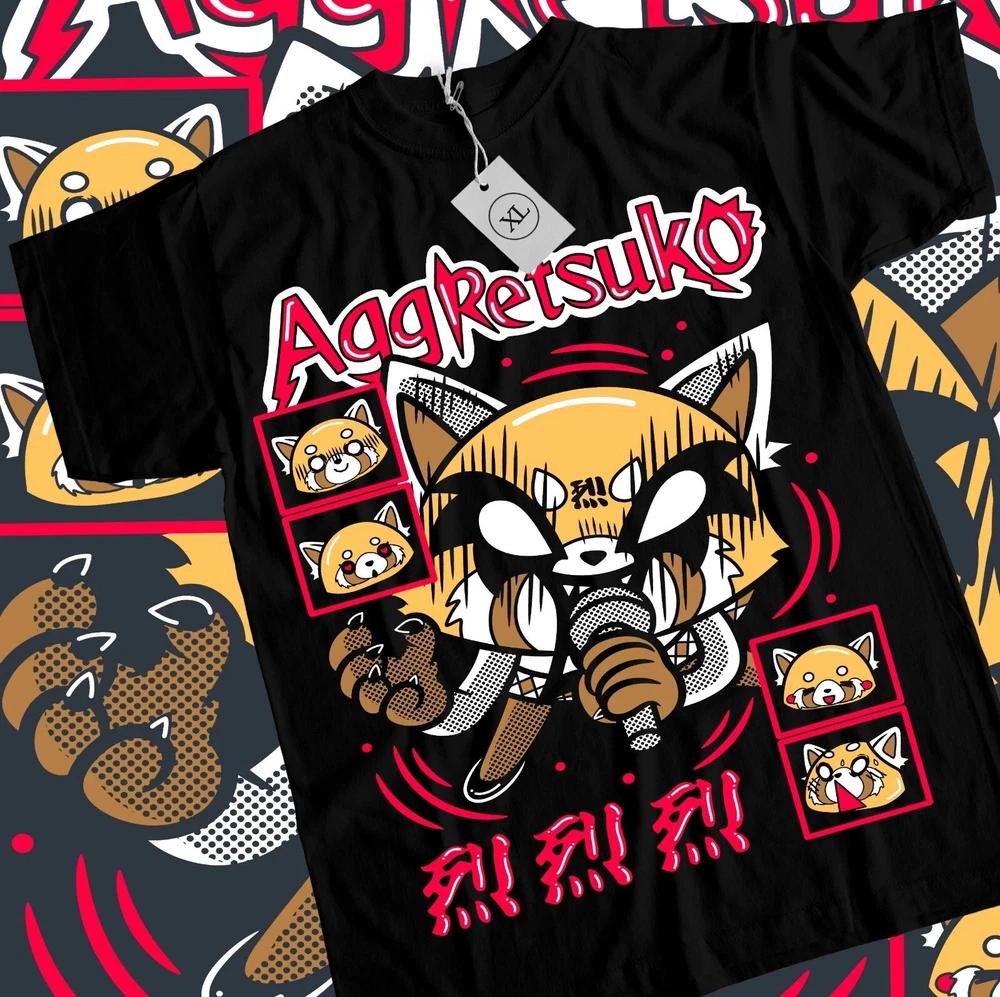 Anime Aggretsuko Retsuko Unisex Hot T Shirt Gift For Friends S