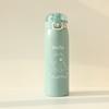 350ml/500ml Cartoon Stainless Steel Vacuum Flasks With Straw Portable Kids Thermos Mug Thermal Water Bottle Tumbler Thermocup