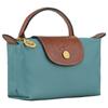 Longchamp Le Pliage Original Series Zapięcie na zatrzask Zamek Błyskawiczny Torba Tote z Nylonu Damska torba tote Eukaliptus 34175089P93