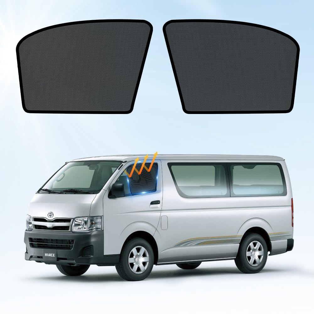 

Toyota Hiace Standard 200 Серия Эксклюзивный автомобиль Эксклюзивно для автомобиля Автомобильное окно УФ Затемняющая сетка Защита от насекомых Легко Удобно Летний автомобиль Автомобиль Автомобиль Передний