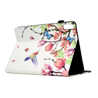 For Lenovo Tab M9 TB-310FU Etui Mønstertrykk Nettbrettdeksel Støtsikkert Lær Kortholder Stativ Etui