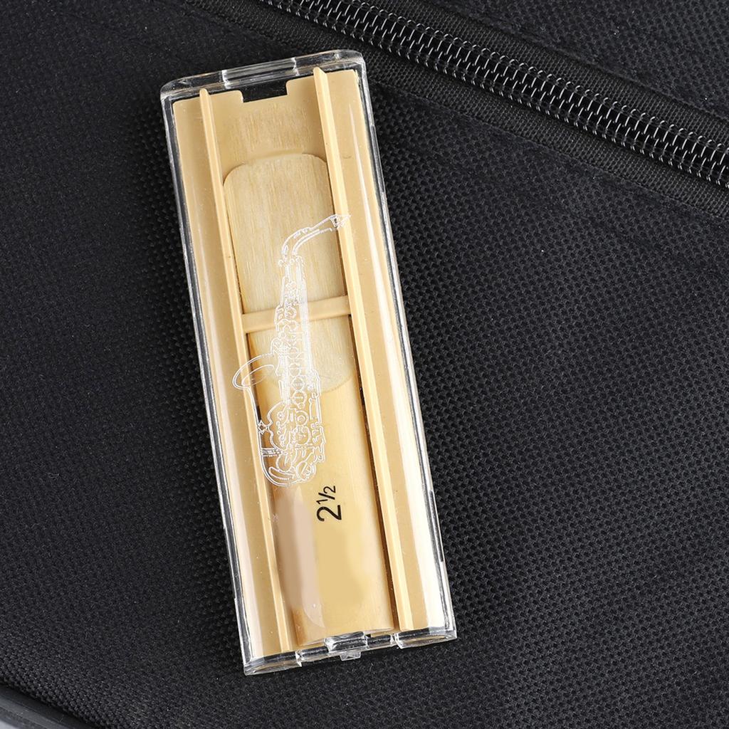Clear Reed Storage Box Portable Sax Clarinet Reeds Carrying Case Saxophone Reed Protector for Outdoor Travel Concert