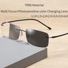 Men Photochromic Multifunctional Reading Glasses Blue Light Resistant Presbyopia Glasses Bifocal Sunglasses 1.0 1.5 2.0 2.5 3.0