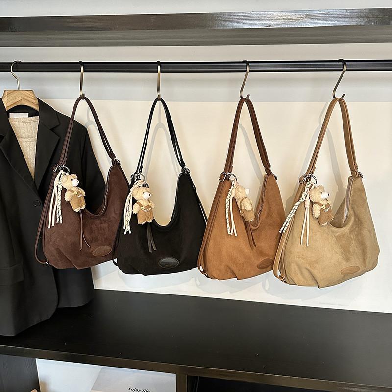 Pu Retro Minimalist Bag For Women Summer Casual Daily With Inner Zipper Pocket
