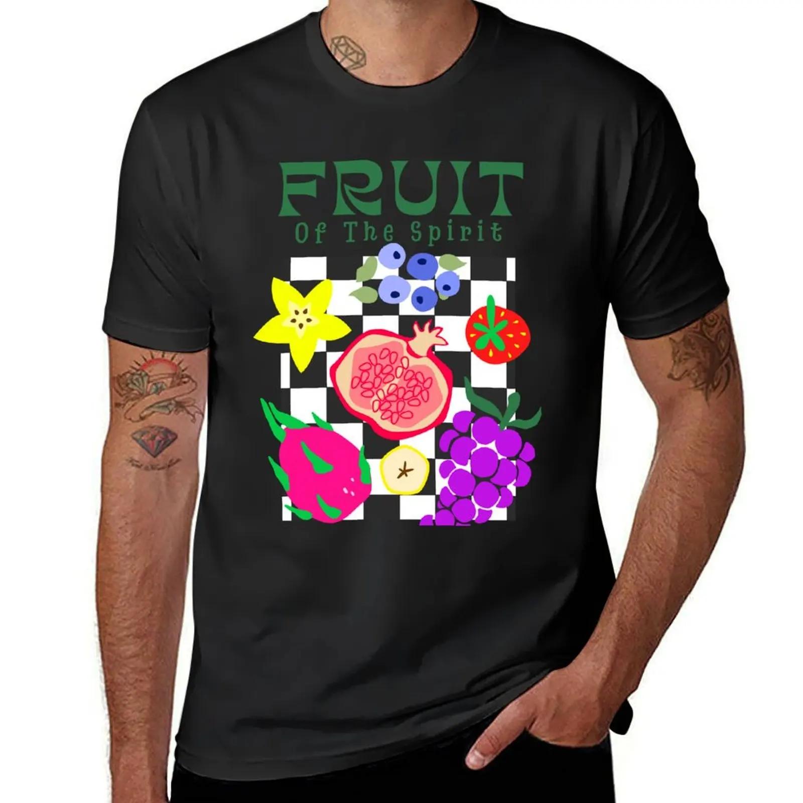 

Fruit of the Spirit TShirt sweat customizeds mens graphic tshirts big and tall 4XL
