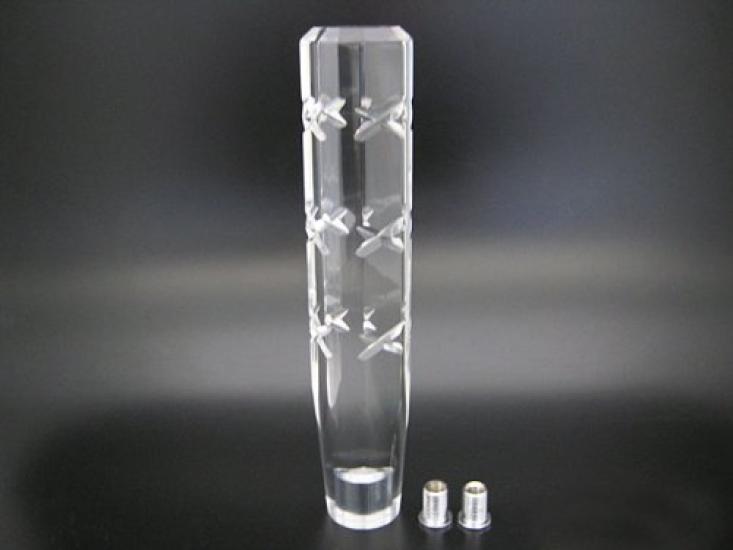 

Crosscut Shift Knob 220mm Clear 100-0803